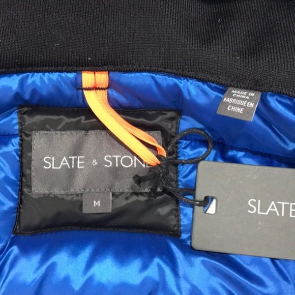 Slate & Stone Men's Trey Hooded Down Jacket - Picture 8 of 9